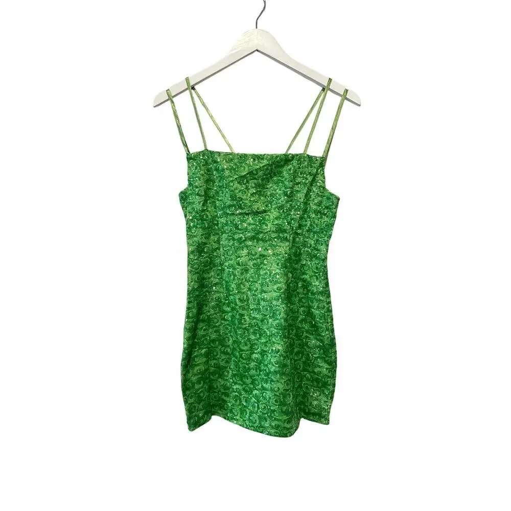 NEW Atoir Size 2 XS Green Crystal Dream Mini Dress Party Birthday Photoshoot